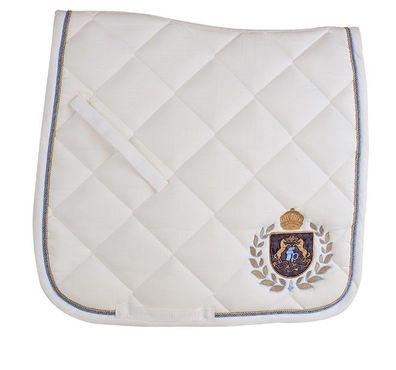 Fair Play Schabracke ROYAL Diamond Dressur, weiß glitzer