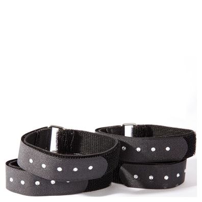 Bandagenverschluesse BR Glamour Set/4St. VE4 Schwarz