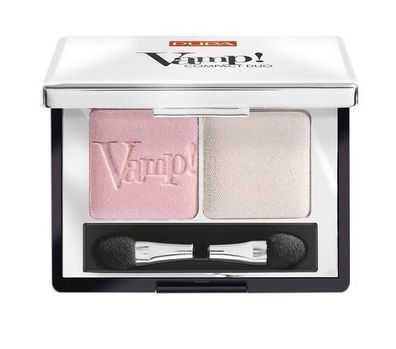Pupa Vamp Kompakt Duo Lidschatten 001, 2,2g - Hochpigmentierter Lidschatten-Duo