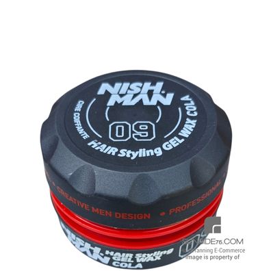 NishMan/Hair Styling Wax 09 "Cola" 150ml/Haarstyling/Haarpflege