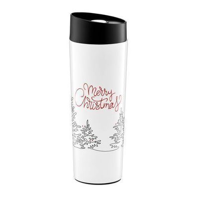 Thermobecher Line Art 340 ml Weihnachtsbaum Ambition