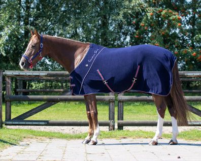 QHP Sommerdecke Mikrofaser Collection navy