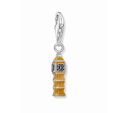 Thomas Sabo - 2121-691-19 - Charm - Damen - 925er Silber geschwärzt - Big Ben