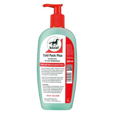 leovet Cold Pack Plus 500ml Aloe Vera Pferdesalbe mit Arnika, Rosmarin, Menthol