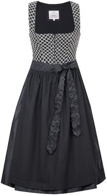Dirndl Ensdorf 65cm Länge schwarz - Größe: 32
