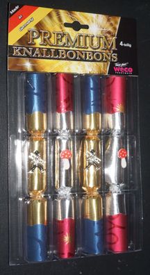 Weco Premium-Knallbonbons Fliegenpilz Christmas Cracker