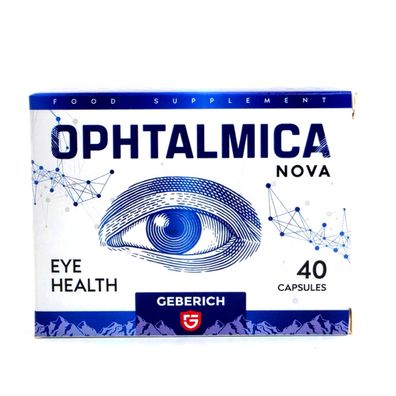 Ophtalmica Nova 40 Kapseln | Nahrungsergänzung Vitamin C -Blitzversand