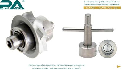 Rotor-Set passend für Sirona T1 Boost SN: 600.000 - 700.000
