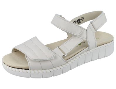 Waldläufer H-Lotta Damen Sandale beige Glattleder