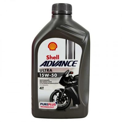 Shell Advance 4T Ultra 15W-50 1 Liter