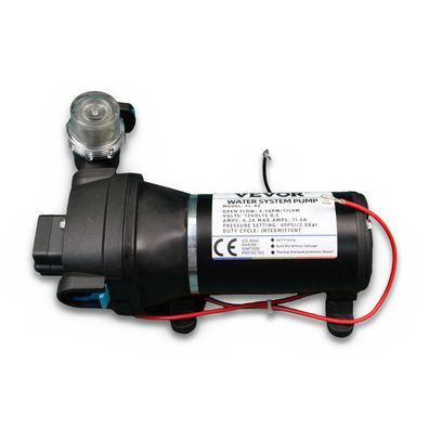 VEVOR Druckwasserpumpe 12V Membranpumpe 17L/min fér Wohnwagen Boot Wohnmobil