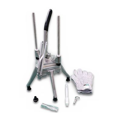VEVOR Geméseschneider Pommes-Cutter 1/4 Zoll fér Obst und Gemése Edelstahl