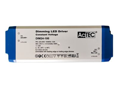 LEDLUX Netzteil Trafo dimmbar Triac 24V 100W fér LED-Streifen