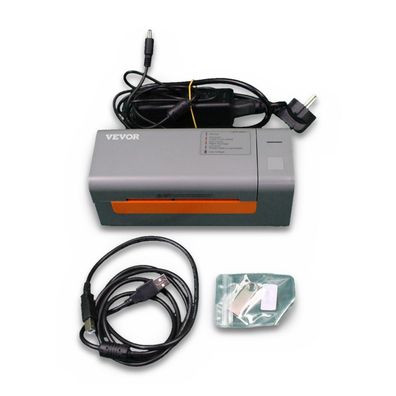 VEVOR Etikettendrucker Thermodrucker 203 DPI USB fér DHL Amazon eBay 108mm