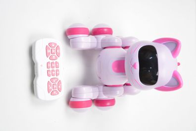 VEVOR Ferngesteuerte Roboterkatze programmierbar interaktiv Kinder ab 3 Jahren