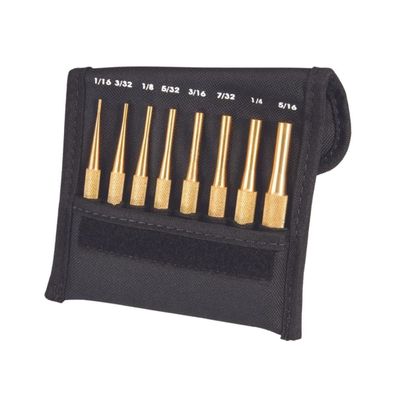 Starrett SB565Z Messing Splintentreiber-Set 8-teilig mit Tasche