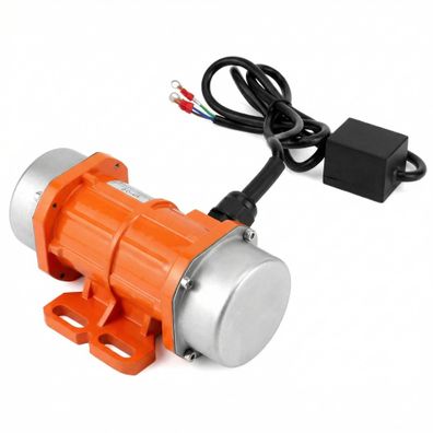 QWORK Vibrationsmotor 60 W 220 V Einphasen Kleiner Motorvibrator 3000 U/Min