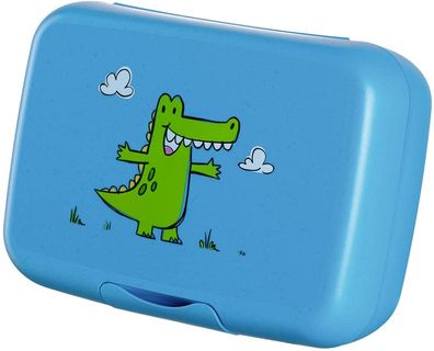 Leonardo boîte à pain bleue crocodile Bambini