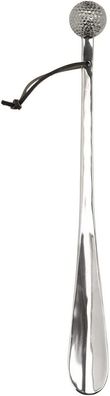 Mars & More Schuhlöffel Schuhanzieher Golfball Silber Alu 47 cm