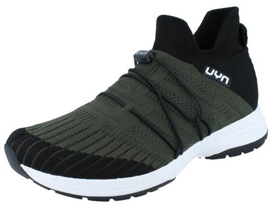UYN Herren Sneaker grün Merinowolle