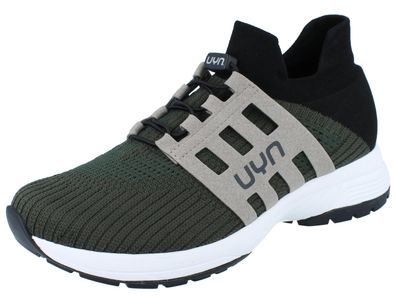 UYN Damen Sneaker grün Merinowolle