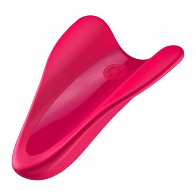 Fingervibrator klein und vielseitig High Fly' mit Akku Silikon 7 cm Farbe: osa