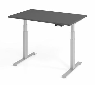 Schreibtisch BaseLite 120 x 80 cm elektrisch höhenverstellbar ergonomischer Bürotisch