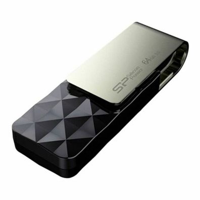 USB-Stick 64GB Silicon Power USB3.0 B30 Black