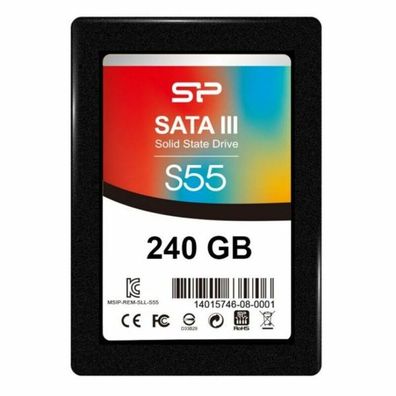 SSD 240GB, Silicon Power 2.5" Sataiii S55 3D Nand Black
