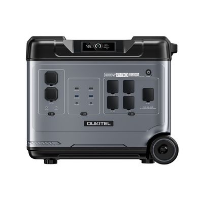 Powerstation 4000W 5120Wh LiFePO4 Solargenerator tragbar Notstrom Camping USV