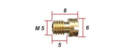 Hauptdüse für KEIHIN M5; #127 bis #210