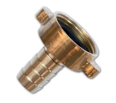 Schlauchtülle Wasserhahnanschluss IG1/2 13mm Messing Messinganschluss Schnellkupplung