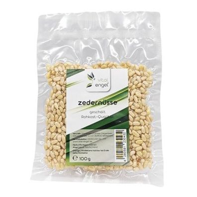Zedernüsse geschält (100g) vakuumverpackt - VITAL ENGEL