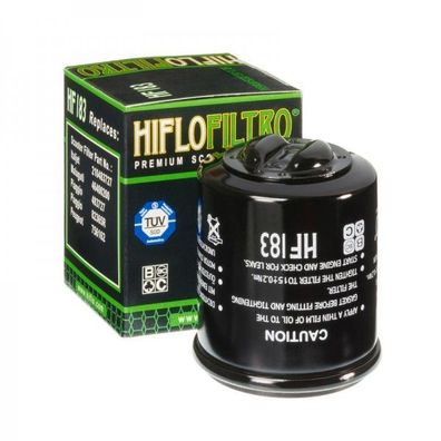 Ölfilter HIFLO HF183, Aprilia, Piaggio