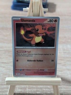 Pokémon Glumanda 011/094 Reverse Holo Fatale Flammen PFL DE NM