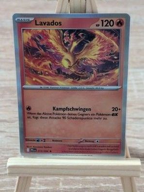 Pokémon Lavados 014/094 Holo Rare Fatale Flammen PFL Deutsch NM