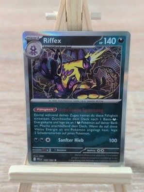 Pokémon Riffex 068/094 Holo Rare Fatale Flammen PFL Deutsch NM