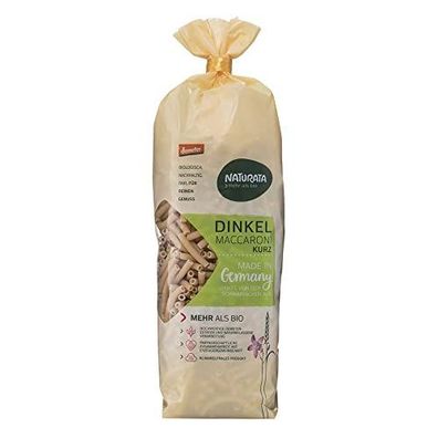 Naturata Bio Maccaroni kurz, Dinkel Hell 500 gr - 500.0g
