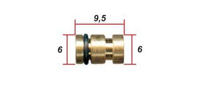 Hauptdüse / Steckdüse für HONDA; ø 6mm