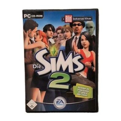 Die Sims 2 EA Games PC 2004 4 CD-ROMs Handbuch Klassiker Lebenssimulation
