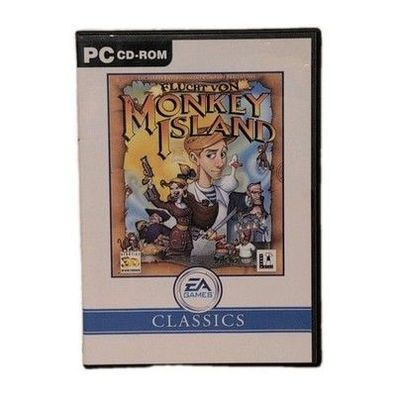 Flucht von Monkey Island PC Adventure 2 Discs EA Classics LucasArts