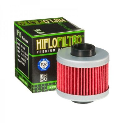 Ölfilter HIFLO HF185, Aprilia, Peugeot