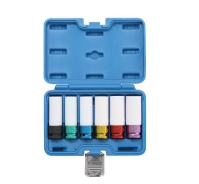 Kraft-Schoneinsatz-Satz 1/2"-Antrieb, 6-tlg