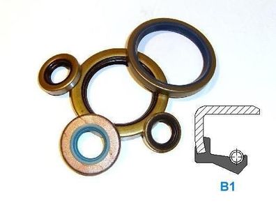 Wellendichtring 12x32x7 B1