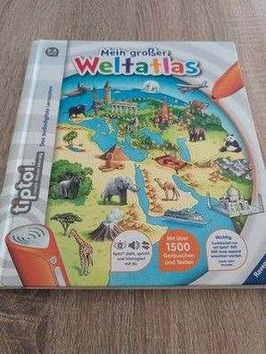 tiptoi® Mein großer Weltatlas von Inka Friese (2013, Taschenbuch)
