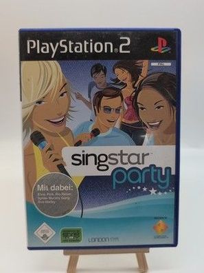 SingStar Party Sony PlayStation 2 PS2 2004 OVP Karaoke