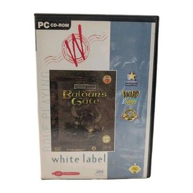 Baldur´s Gate PC Spiel White Label 6 CDs mit Anleitung OVP