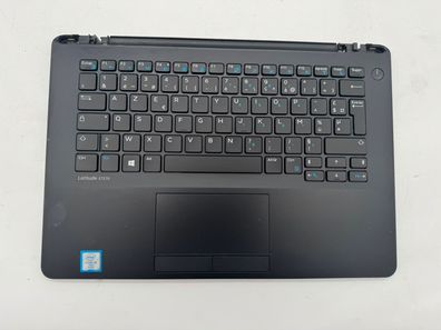 Dell Latitude E7270 Palmrest / Handauflage Tastatur Touchpad AZERTY BL 0473H6