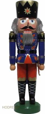 Nussknacker König weiß BxHxT 11,5x41x14,5cm NEU Weihnachten Seiffen Nutcracker Nü