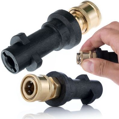 Rosfix Adapter Bayonet auf 1/4" Schnellkupplung – Ersatz für Kärcher K2–K7